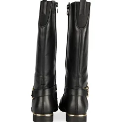 Bottes NOIR Fille Motif Uni Fermeture éclair