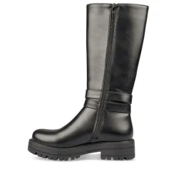 Bottes NOIR Fille Motif Uni Fermeture éclair