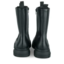 Bottes NOIR Fille Motif Uni Fermeture éclair