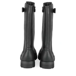 Bottes NOIR Fille Motif Uni Fermeture éclair