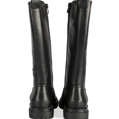 Bottes NOIR Fille Motif Uni Fermeture éclair