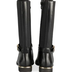 Bottes NOIR Fille Motif Uni Fermeture éclair