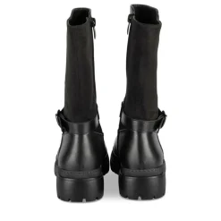 Bottes NOIR Fille Motif Uni Fermeture éclair