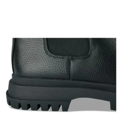 Bottes NOIR Fille Motif Uni Fermeture éclair