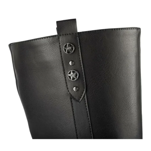 Bottes NOIR Fille Motif Uni Fermeture éclair