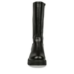 Bottes NOIR Fille Motif Uni Fermeture éclair