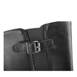 Bottes NOIR Fille Motif Uni Fermeture éclair