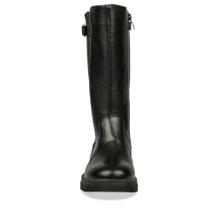 Bottes NOIR Fille Motif Uni Fermeture éclair