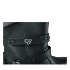 Bottes NOIR Fille Motif Uni Fermeture éclair