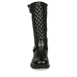 Bottes NOIR Fille Motif Uni Fermeture éclair