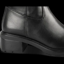 Bottes NOIR Fille Motif Uni Fermeture éclair