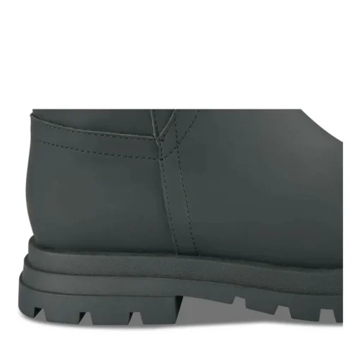 Bottes NOIR Fille Motif Uni Fermeture éclair