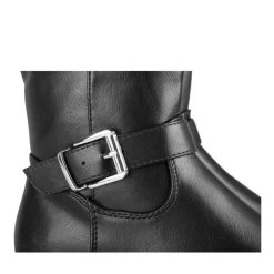 Bottes NOIR Fille Motif Uni Fermeture éclair