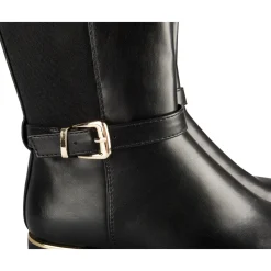 Bottes NOIR Fille Motif Uni Fermeture éclair
