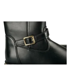 Bottes NOIR Fille Motif Uni Fermeture éclair
