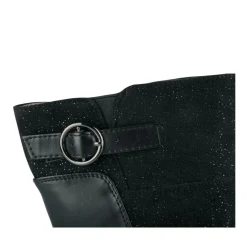 Bottes NOIR Fille Motif Uni Fermeture éclair
