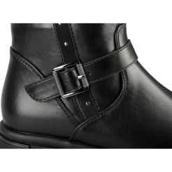 Bottes NOIR Fille Motif Uni Fermeture éclair