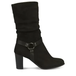 Bottes Plissé NOIR Femme