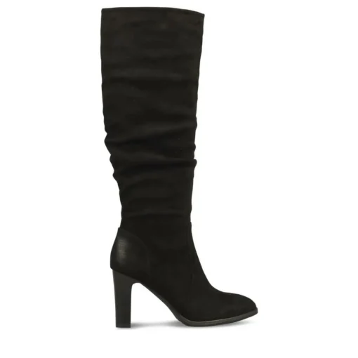 Bottes Plissé NOIR Femme