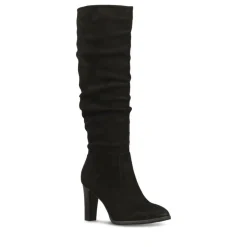 Bottes Plissé NOIR Femme