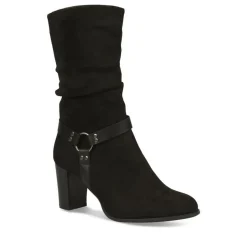 Bottes Plissé NOIR Femme