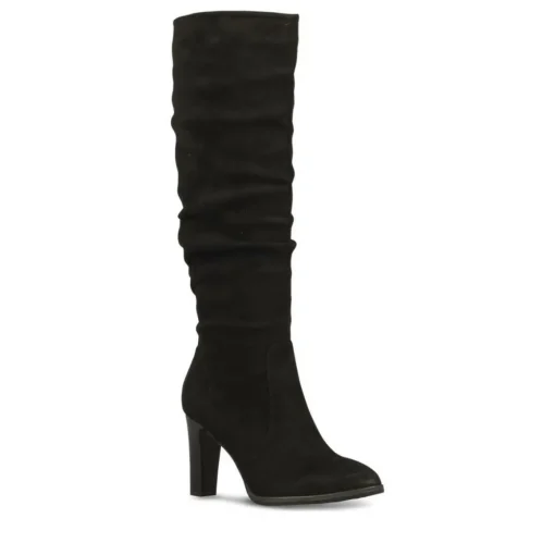 Bottes Plissé NOIR Femme