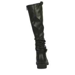 Bottes Plissé NOIR Femme