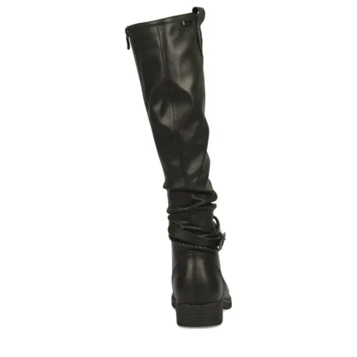 Bottes Plissé NOIR Femme
