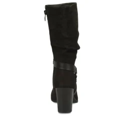 Bottes Plissé NOIR Femme