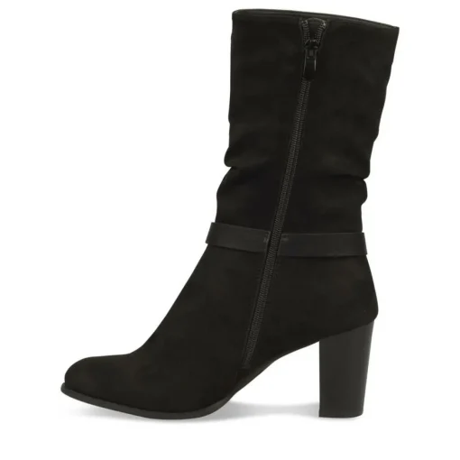 Bottes Plissé NOIR Femme