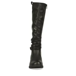 Bottes Plissé NOIR Femme