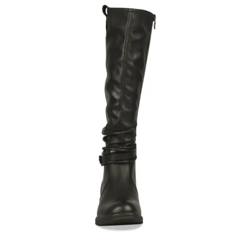 Bottes Plissé NOIR Femme