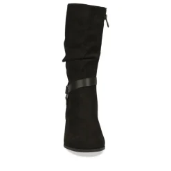 Bottes Plissé NOIR Femme