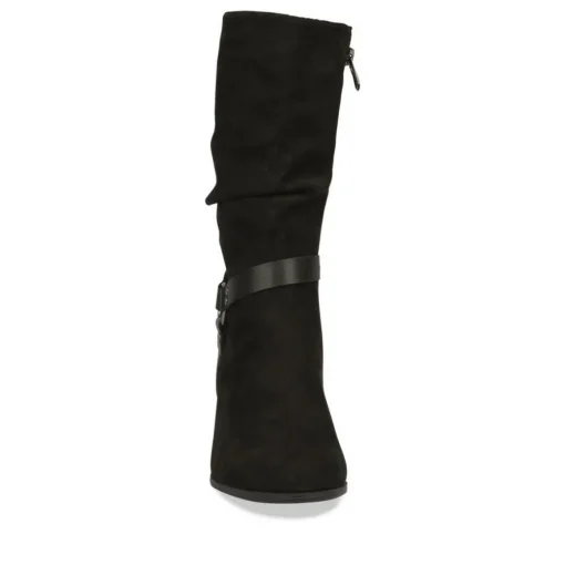 Bottes Plissé NOIR Femme