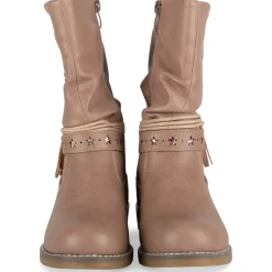 Bottes ROSE Fille Motif Etoiles Fermeture éclair