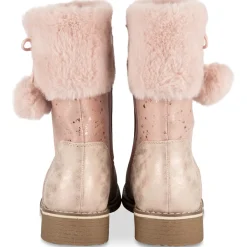 Bottes ROSE Fille Motif Etoiles Fermeture éclair