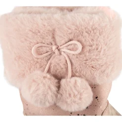 Bottes ROSE Fille Motif Etoiles Fermeture éclair