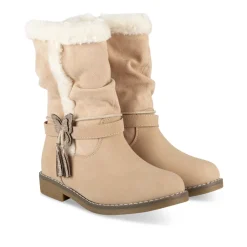 Bottes ROSE Fille Motif Uni Fermeture éclair