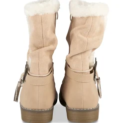 Bottes ROSE Fille Motif Uni Fermeture éclair