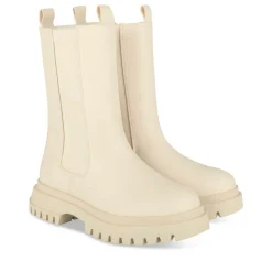Bottes ROSE PALE Fille Motif Uni Fermeture éclair
