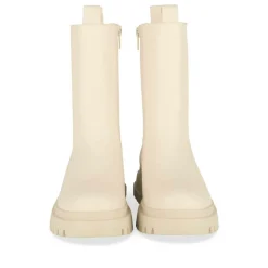 Bottes ROSE PALE Fille Motif Uni Fermeture éclair