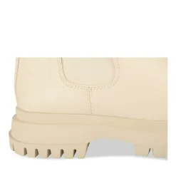 Bottes ROSE PALE Fille Motif Uni Fermeture éclair