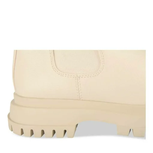 Bottes ROSE PALE Fille Motif Uni Fermeture éclair