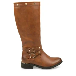 Bottes TAUPE Fille Fermeture éclair