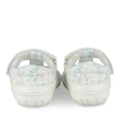 Bottines Babies BLANC Fille Motif Multicolore Scratch