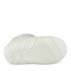 Bottines Babies BLANC Fille Motif Multicolore Scratch