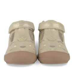 Bottines Babies ROSE Fille Motif Iridescent Scratch