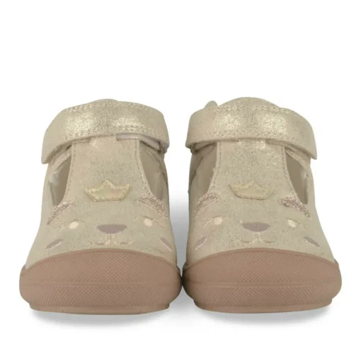 Bottines Babies ROSE Fille Motif Iridescent Scratch
