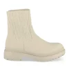 Bottines BEIGE Fille Motif Uni A Enfiler