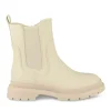 Bottines BEIGE Fille Motif Uni Fermeture éclair